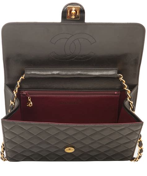 chanel full flap vintage|Vintage Chanel single flap.